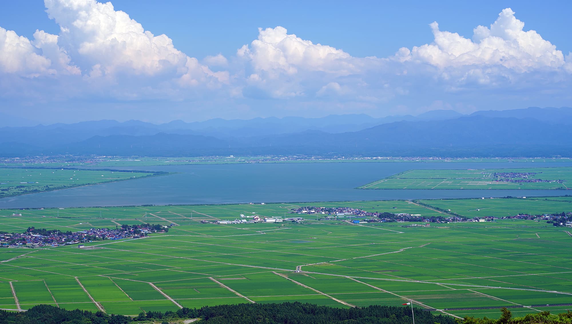 大潟村は安定した気候